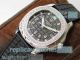 Knockoff Patek Philippe Aquanaut 5067A Diamond Silver Bezel Black Rubber Strap Watch (2)_th.jpg